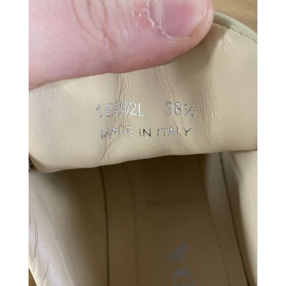 Ganni Lace Up Sneakers in Yellow Leather - Picture 8 of 8